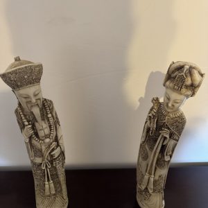 2 x 19th century Chinese Fiqures