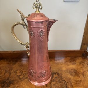 Antique Brass and Bronze Claret Jug