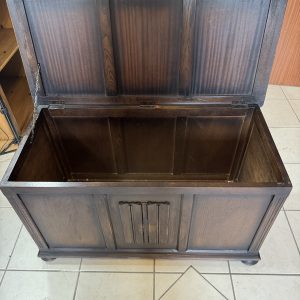 Antique Jacobean style blanket case