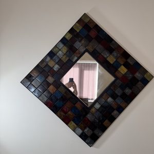 Retro Mosaic style wall mirror
