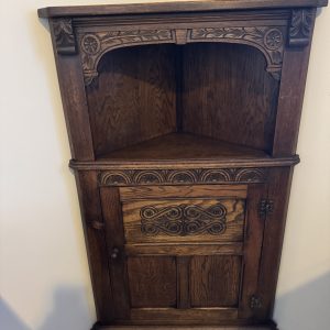 Old Charm style corner cabinet
