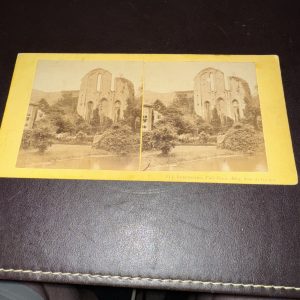 1880s Stereoscopic print Llangollen Vally