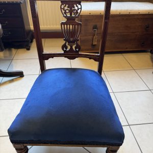 Edwardian Mahogany side chair