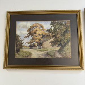 T. H. Haughton watercolour signed and dated 1920 landscape