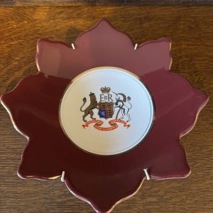 Vintage Wade Queen Elizebeth II coronation plate