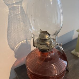 Antique kerosene lamp