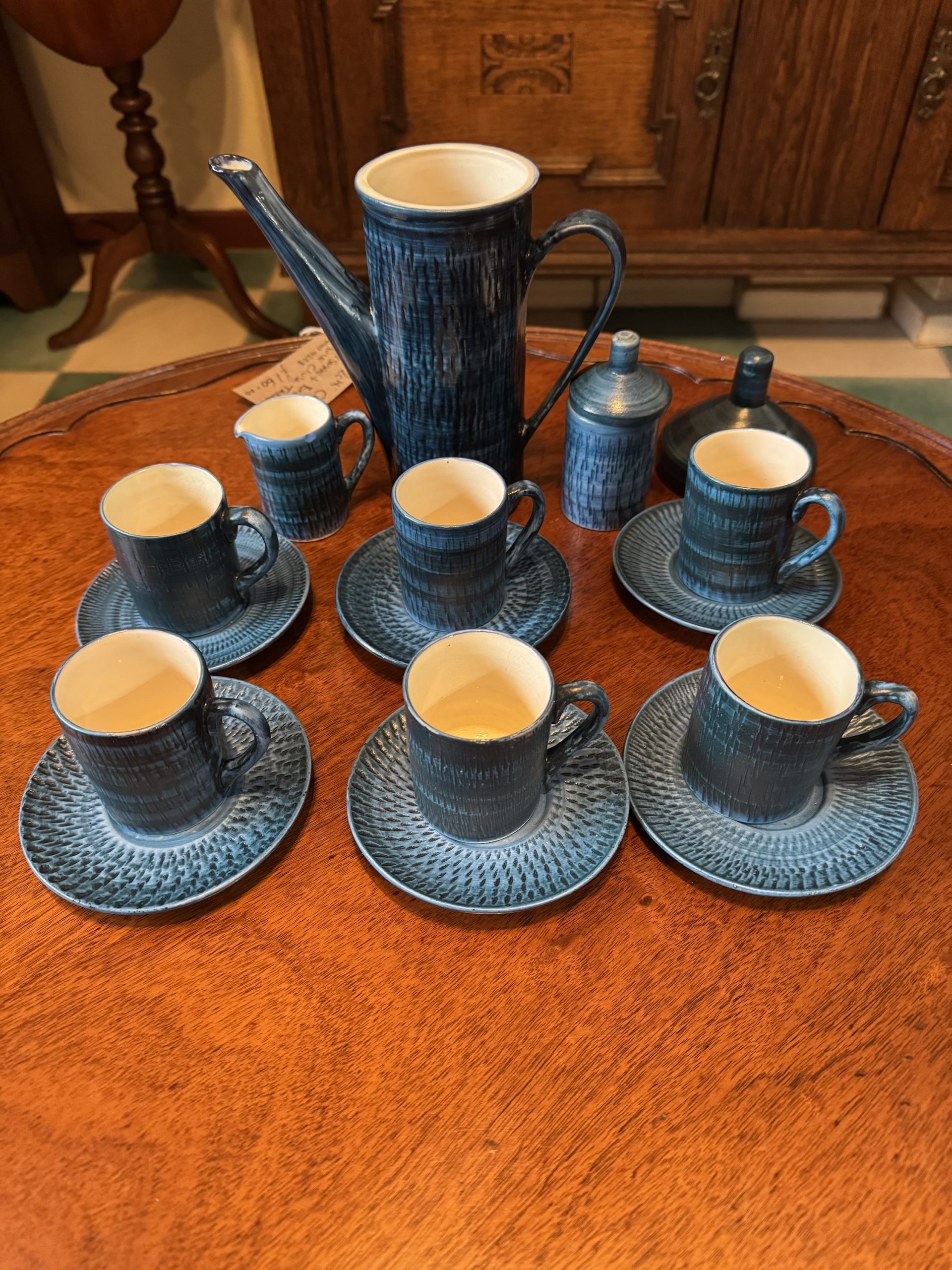 Vintage Bristow Potteries Coffee set