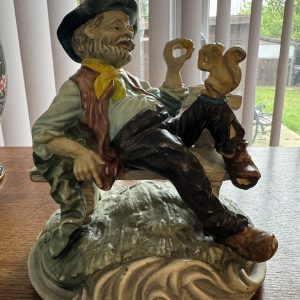 Capodimonte style vintage figurine