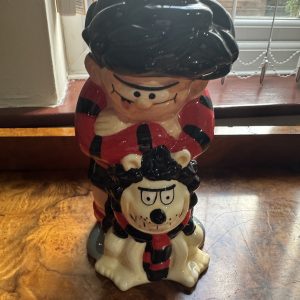 Retro Dennis the Menace and Gnasher money box