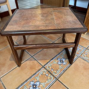 Mid 20th century Danish Tiled topped side table