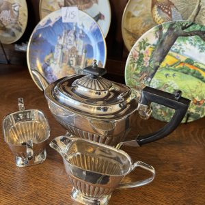 Antique E H Parkin & co silver plated tea set