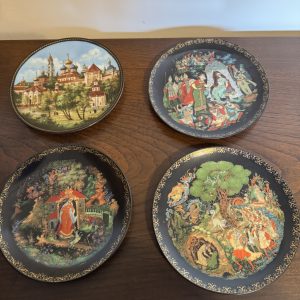 5 x Collectible Russian Porcelain decorative plates