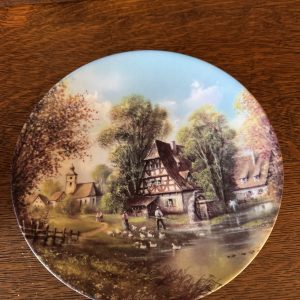 Helmut Glaub decorative plate