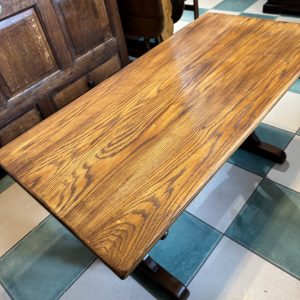 Vintage Old Charm Oak Coffee Table