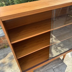 Mid 20th centralist Teak Veneer Bookcase