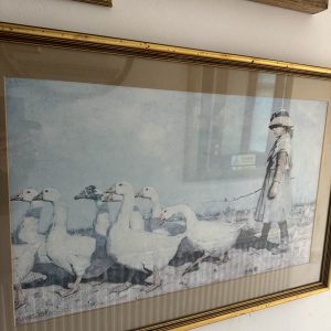 To Pastures New signed framed print