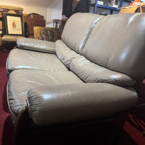 Retro G-Plan leather 2 Seater sofa